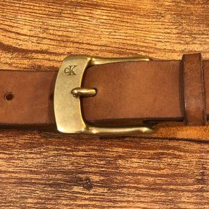 Leather Calvin Klein Belt